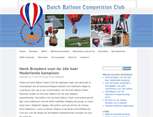 Tablet Screenshot of dbcc.nl